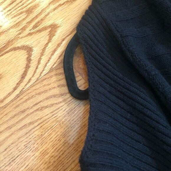 NWT- Chelsea28-Shawl Collar Cold Shoulder Cardigan - Picture 4 of 8